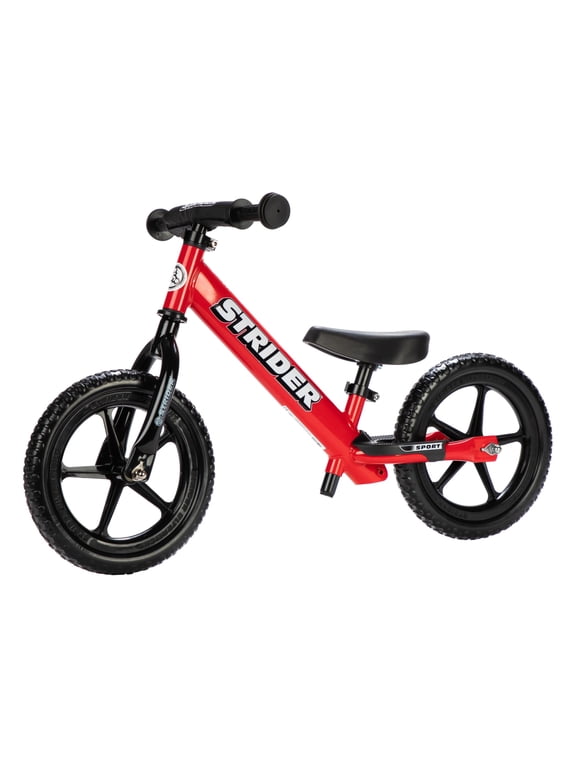 12 Sport, No Pedal Balance Bike for Kids Ages 1–4 Years, Red