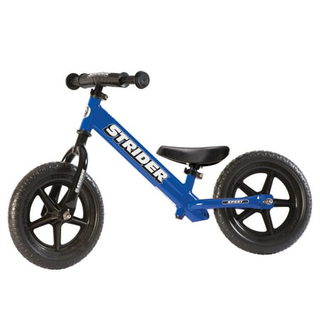 Strider - 12 Sport Balance Bike, Ages 18 Months to 5 Years - Blue