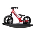 thumbnail image 1 of Strider 12” Sport Bike (Red) + Rocking Base - Helps Teach Baby How to Ride a Balance Bicycle - for Kids 6 Months to 4 Years - Easy Assembly & Tool-Free Adjustments, 1 of 8