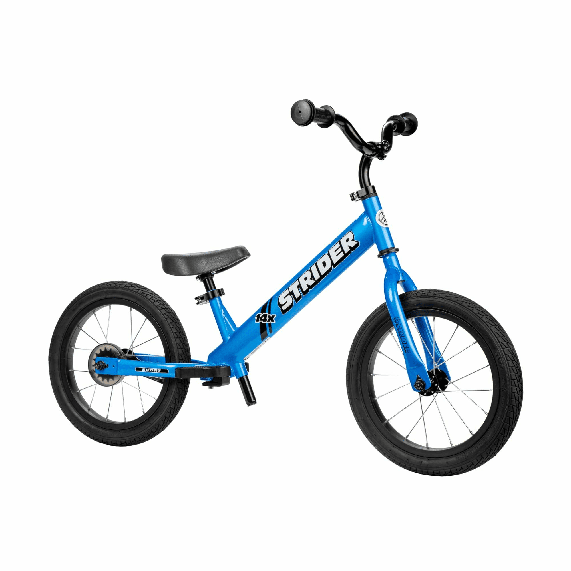 Strider 14x Classic, Awesome Blue - Balance Bike for Kids 3 to 6