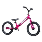 Strider 14x Classic, Funky Fuchsia- Balance Bike for Kids 3 to 6 Years - Includes Kid Sized Grips, Padded Seat, Performance Footrest, All-Purpose Tires Easy Assembly, Tool-Free Adjustments