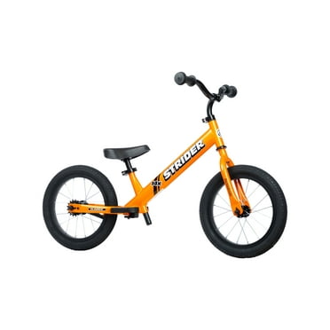 Strider - 14x Sport Balance Bike, Ages 3-6 Years, Pedal Conversion Kit Sold Separately -Totally Tangerine