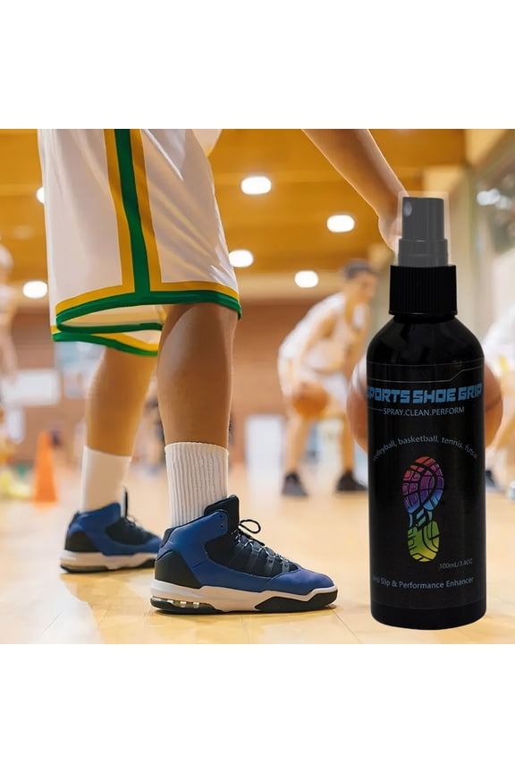 Strider Sports Grip Spray For Basketball Shoes, 100Ml Traction Enhancer To Improve Grip & Sole Stickiness, Prevent Slips For Athletes & Basketball Players
