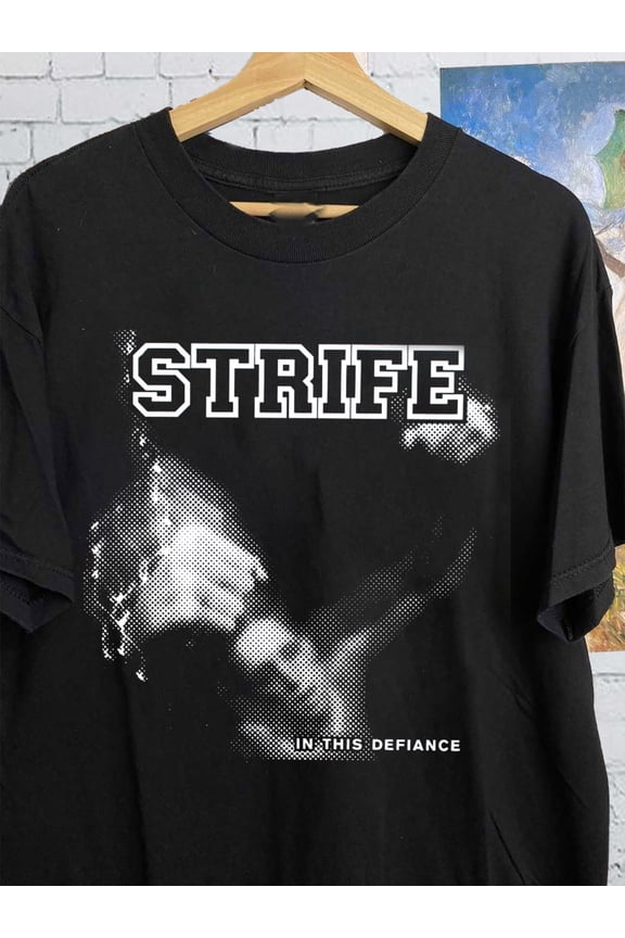 Strife Band In This Defiance Hardcore Metal Music Merch T-Shirt