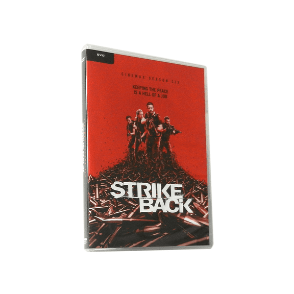 Strike Back Season 6 Retribution Complete Season DVD Disc, 2-Disc TV Show Box Set