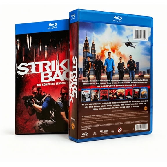 Strike Back: The Complete Series 1-8 (2020 Final Edition) | 8-Disc BluRayBox Set Action Thriller TV Series