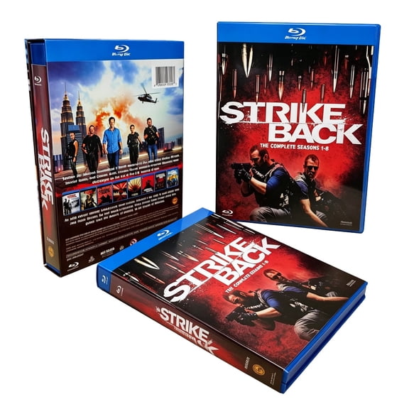 Strike Back: The Complete Series Seasons 1-8 (8-Disc BR Box Set)