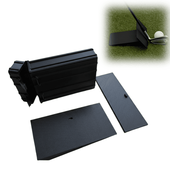 Strike Form Golf Swing Trainer, Short Game Training Aid for Improving Strike Consistency, Swing Path & Contact Control, Indoor Outdoor Practice Tool