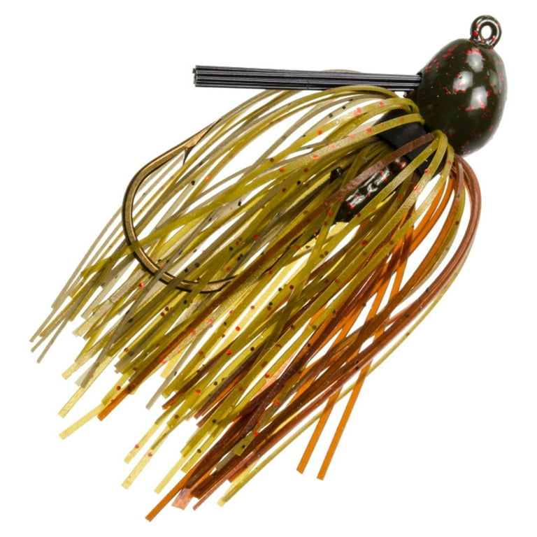 6 Jigs Strike King Hack Attack Flip Pitch Assortment Braid Fluoro - Foto 7