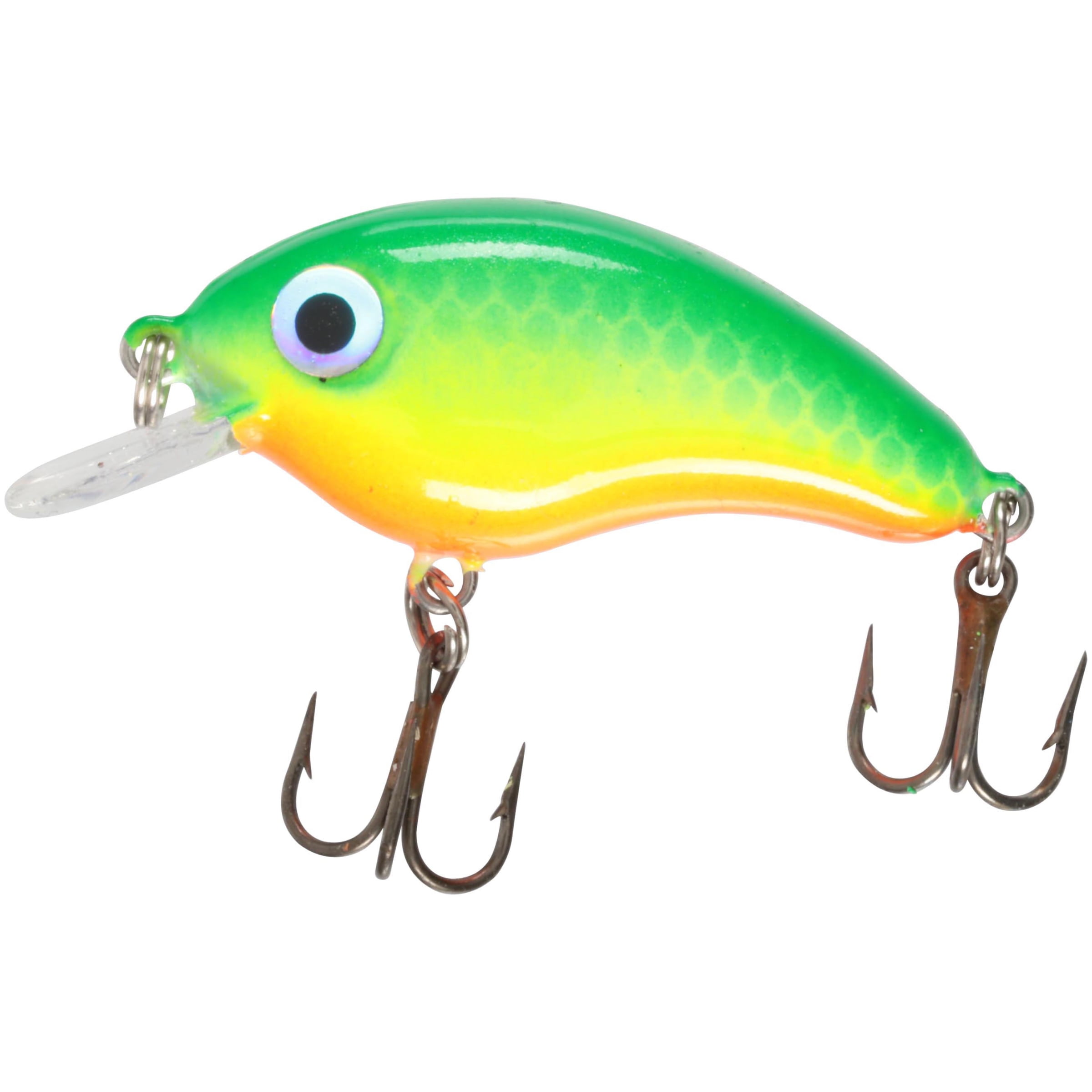 Strike King Bitsy Pond Minnow Crankbait Green Back Chartreuse Hard Bait Lure