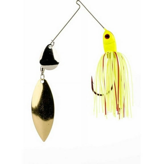 Strike King Bleeding Bait 3/8oz Spinnerbait Lure Chartreuse