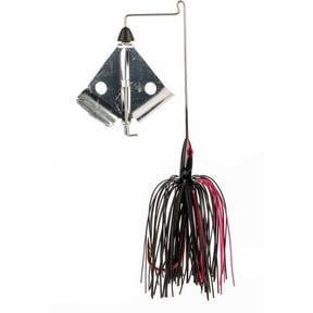 Strike King Bleeding Elite 3/8 oz Buzzbait Lure Bleeding Black