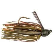 Strike King Bleeding Jig 1/4oz Rage Baby Menace Green Pumpkin Bass Jig