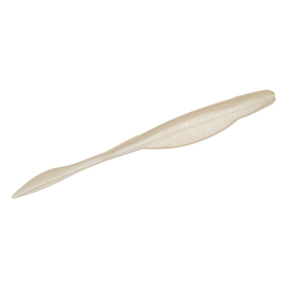 Strike King CaffeineShad 4'' Pearl 8pk