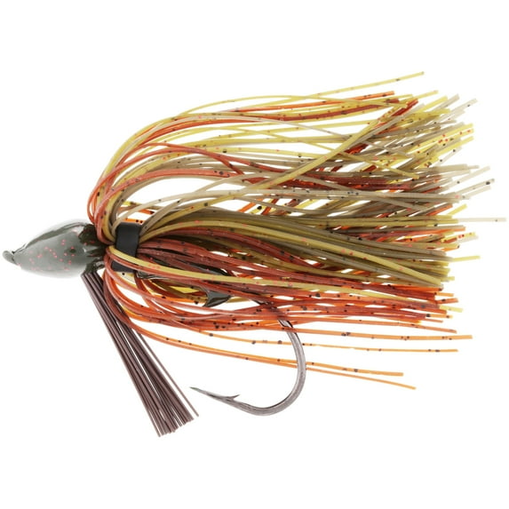 Strike King Denny Brauer Structure Jig 1/2 oz Green Pumpkin Craw Bass Jig