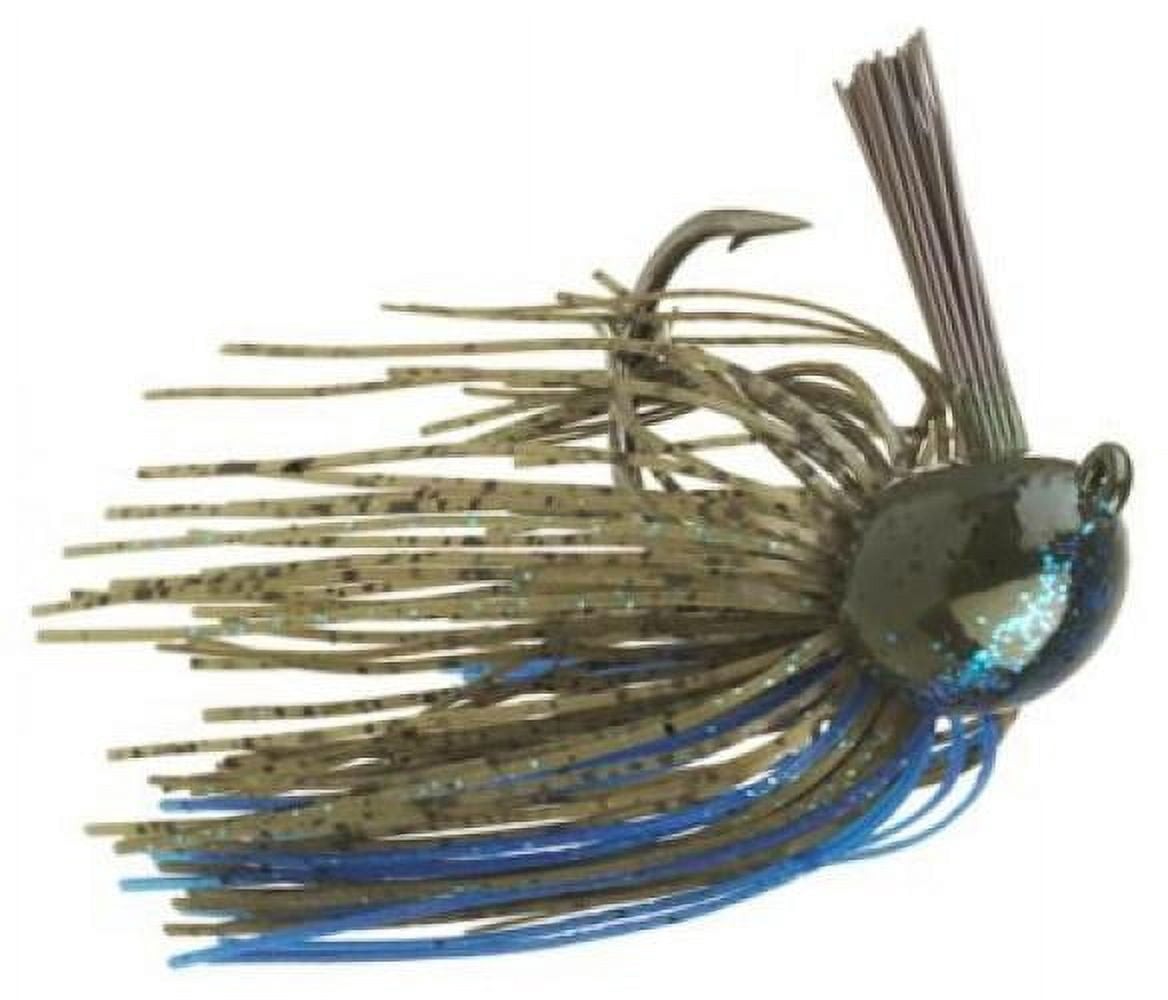 Strike King Hack Attack Jig 1/2oz Green Pumpkin Craw