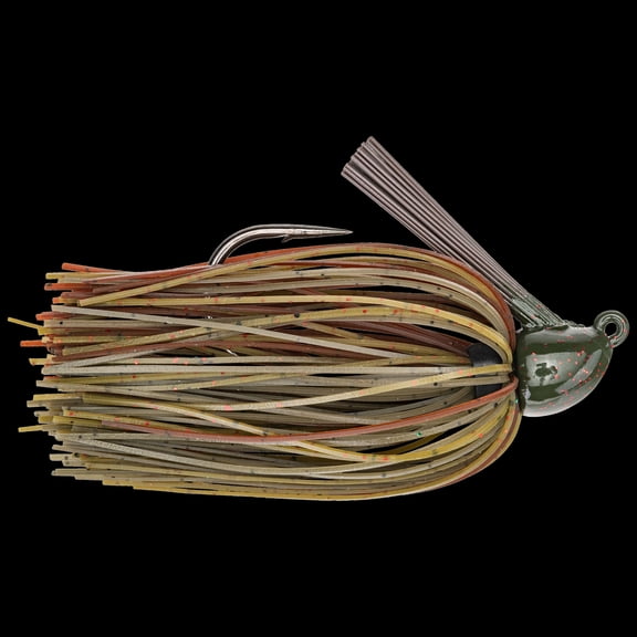 Strike King Hack Attack Jig 3/8oz Green Pumpkin Craw