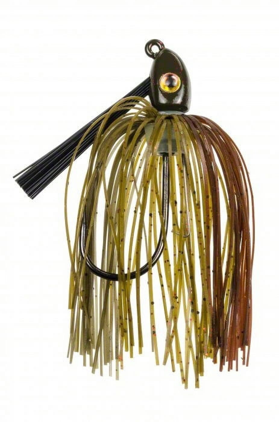 Strike King Hack Attack SJig 1/4oz Green Pumpkin