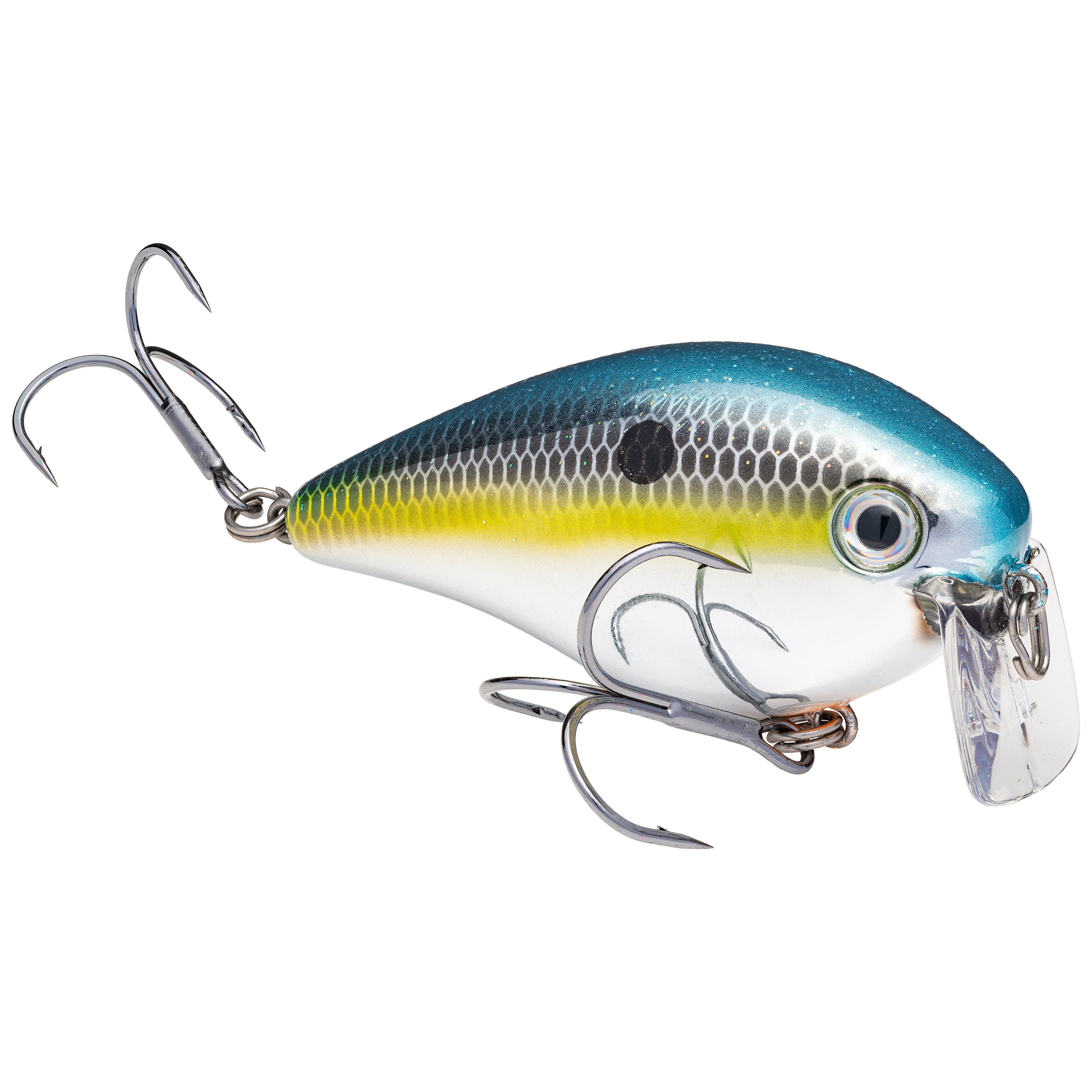 Strike King KVD 2.5 Wake Bait Chrome Sexy Shad Hard Bait Lure