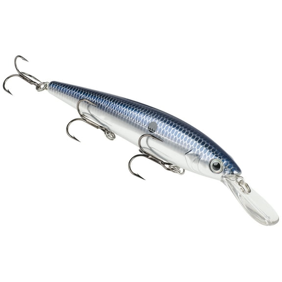 Strike King KVD Deep Jerkbait 3 Hook Smokey Chrome Blue Jerkbait Lure