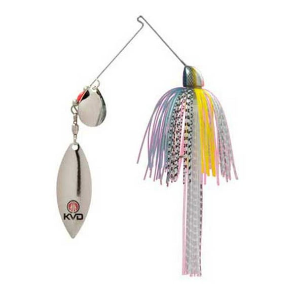 Strike King KVD Finesse Spin Chrome Sexy Shad