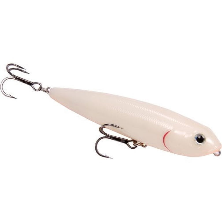 Strike King KVD SexyDawg Jr Bone Hard Bait Topwater Lure, 3 3/4