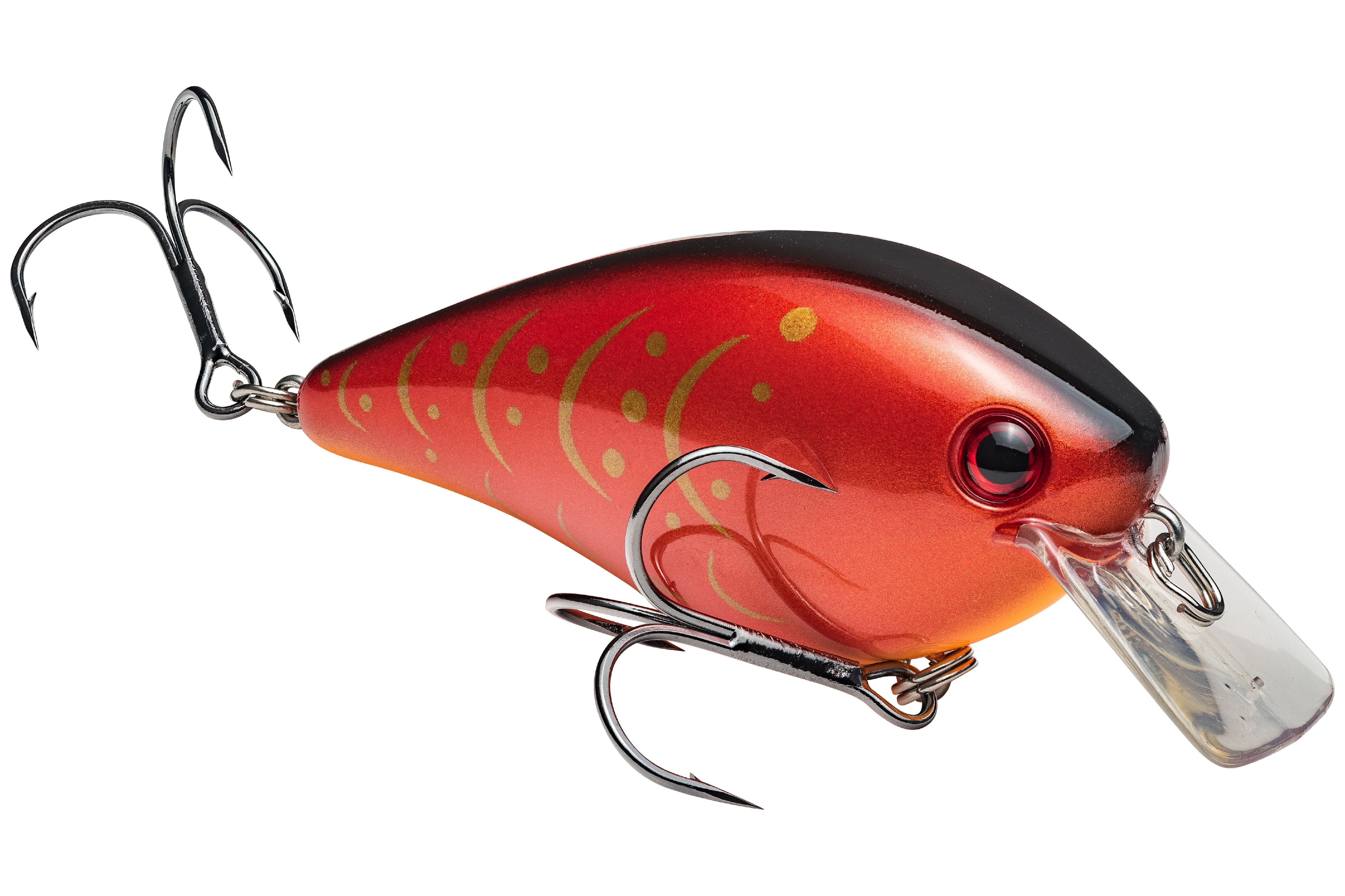 Strike King KVD Square 2.5 Sam Rayburn Red Craw