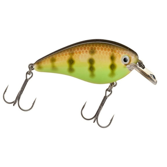 Strike King KVD Square Bill 1.0 Crankbait Chartreuse Perch Hard Bait Lure