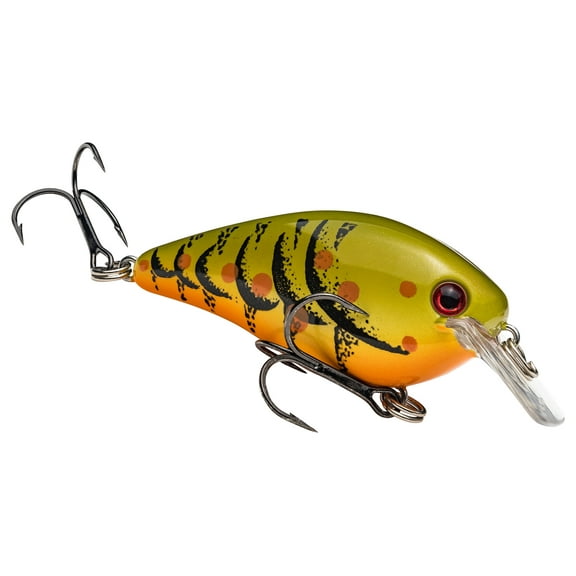 Strike King KVD Squarebill 1.5 Crankbait Green Pumpkin Craw Hard Bait Lure