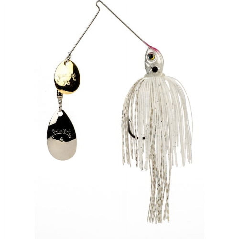Strike King Lil' Mr Money 3/16oz Spinnerbait Lure White
