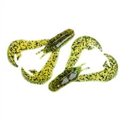 Strike King Lures Rage Tail Chunk Soft Lure 3" Body Length, Summer Craw, Per 7