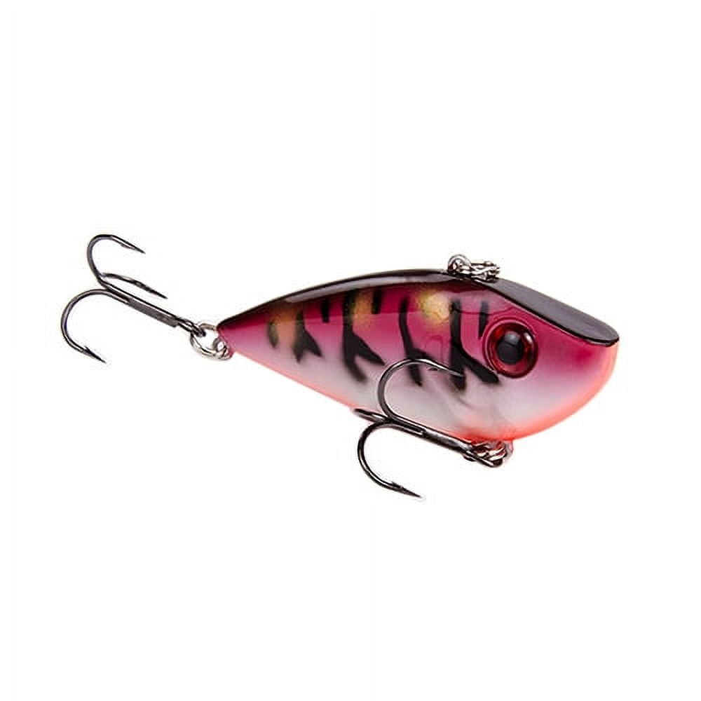 Strike King Lures Red Eyed Shad 1/2 oz Hard Lipless Crankbait Lure 3 1/ ...