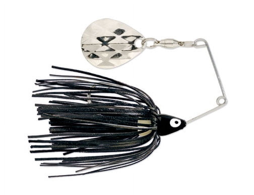 Strike King Lures Mini-King Spinrbait Blck/Blck - MK-10G