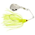 thumbnail interactive-video image 1 of Strike King Mini-King Spinnerbait Lure 1/8oz Chartreuse, 1 of 9