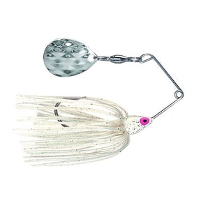 Strike King Mini-King Spinnerbait Lure 1/8oz White