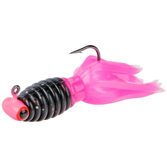 Strike King Mr Crappie Sausage Head 1/16 oz Pink Tuxedo Panfish Lure