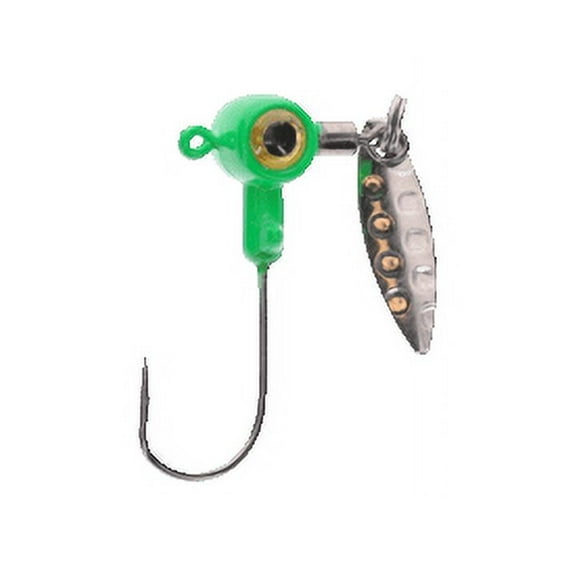 Strike King Mr. Crappie Sausage Head Spins - 1/8 oz; Pink
