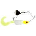 thumbnail interactive-video image 1 of Strike King Mr Crappie Spin Baby Spinnerbait 1/8 oz Refrigerator White Panfish Lure, 1 of 6