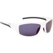 Strike King Performance Polarized Sunglasses White Frame with Blue Mirror Lens Full Rim Frame One size
