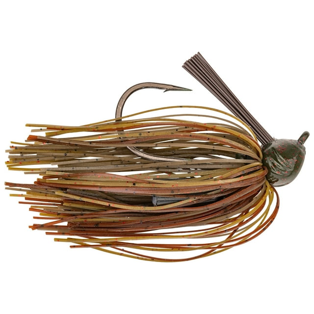 Strike King Premier Pro-Model Jig 3/8oz Rage Craw Green Pumpkin Bass ...