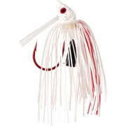 Strike King Premier Pro-Model Jig 3/8oz Spinnerbait White Silver Flake Bass Jig