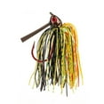 Strike King Premier Pro-Model Jig /8oz Spinnerbait Black Brown Amber ...