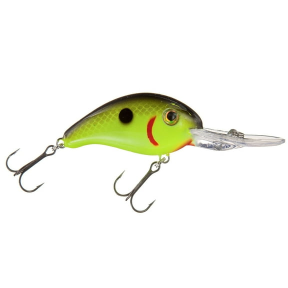 Strike King Pro-Model 3 XD Powder Blue Back Chartreuse