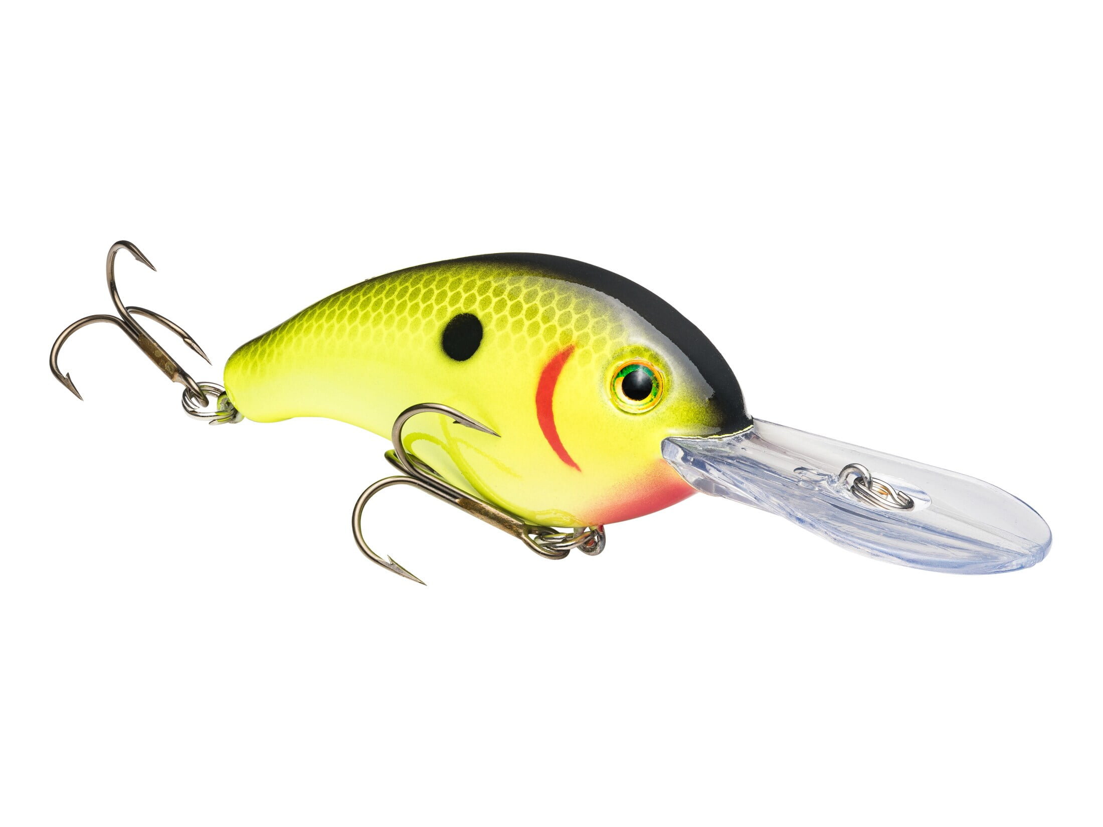 Strike King Pro-Model 5 Black Back Chartreuse