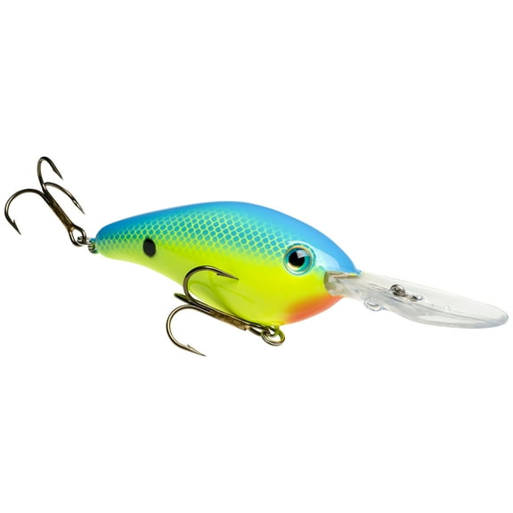 Strike King Pro-Model 6 XD Chart/Powder/Blue Back