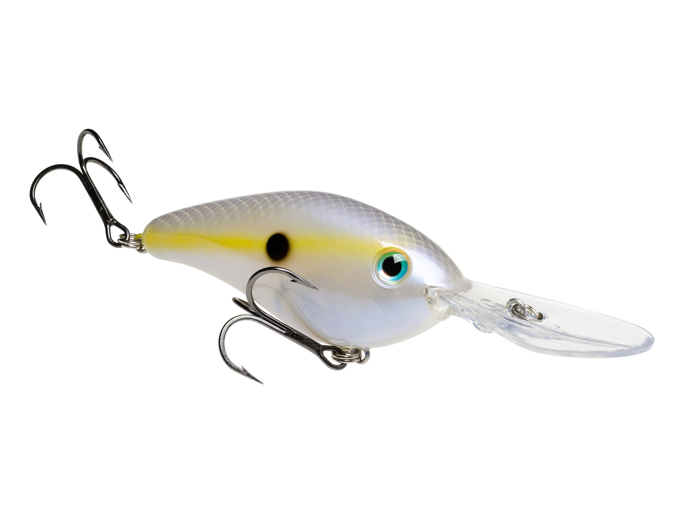 Strike King Pro-Model 6 XD Chartreuse Shad - Walmart.com