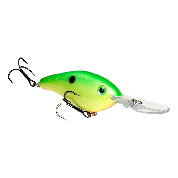Strike King Pro-Model 6 XD Green Back Chartreuse