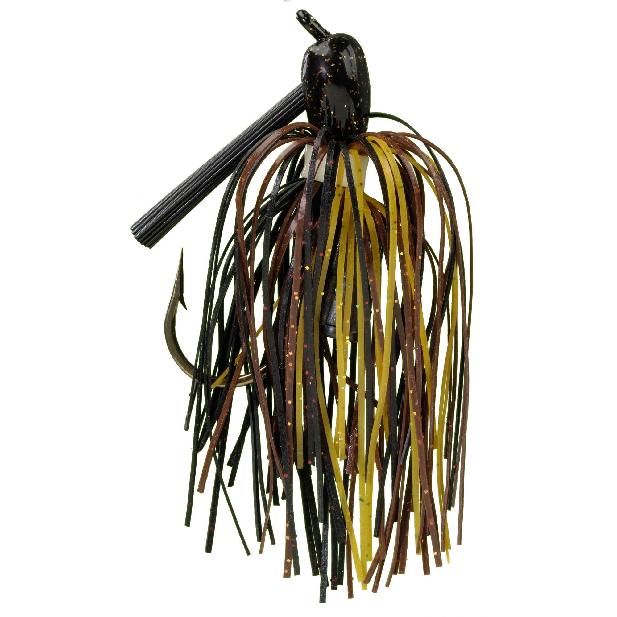 Strike King Pro-Model Jig 1/2oz Black Brown Amber Bass Jig
