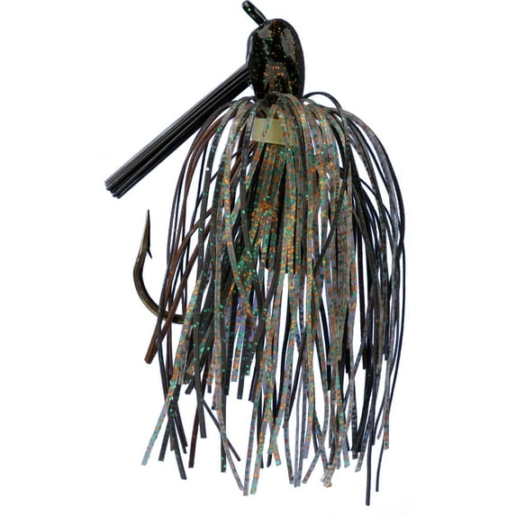 Strike King Pro-Model Jig 1/4oz Camoflage Bass Jig Fishing Lure