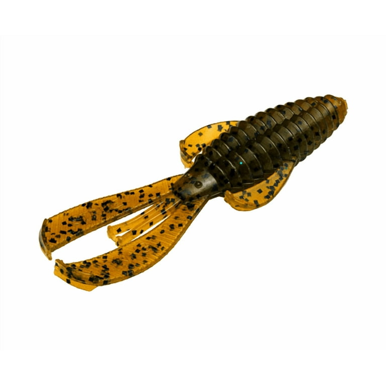 Strike King Rage Baby Bug 3 Green Pumpkin - Bass Fishing - Walmart.com